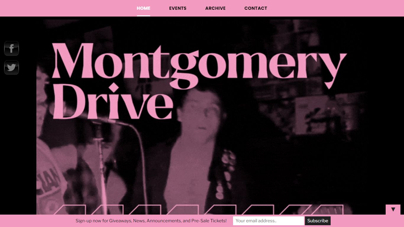 HOME - Montgomery Drive | Concerts Booking and Management